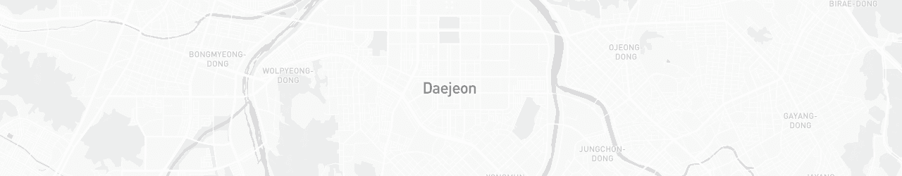 Mapa de Daejeon