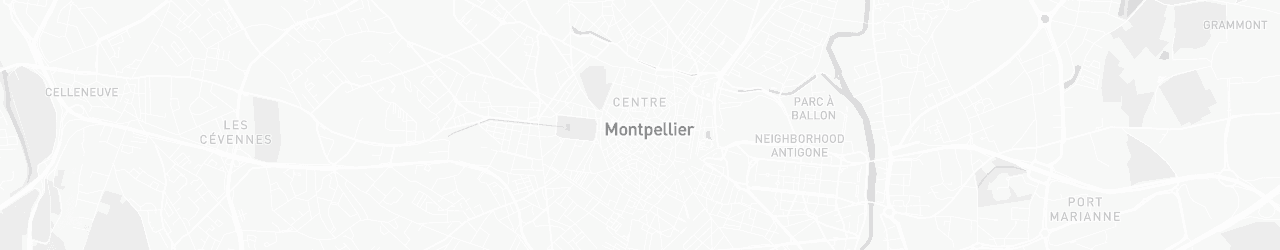 Mapa de Montpellier