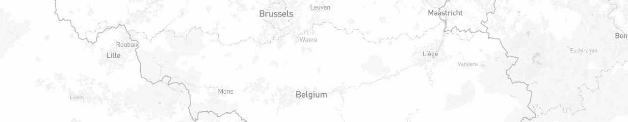 Mapa de Bélgica
