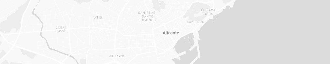 Mapa de Alicante