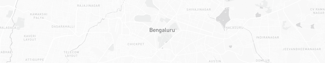 Mapa de Bangalore