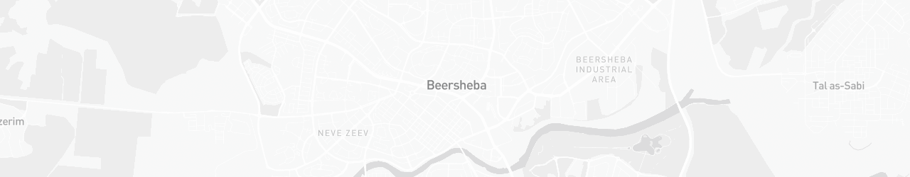 Mapa de Beersheba