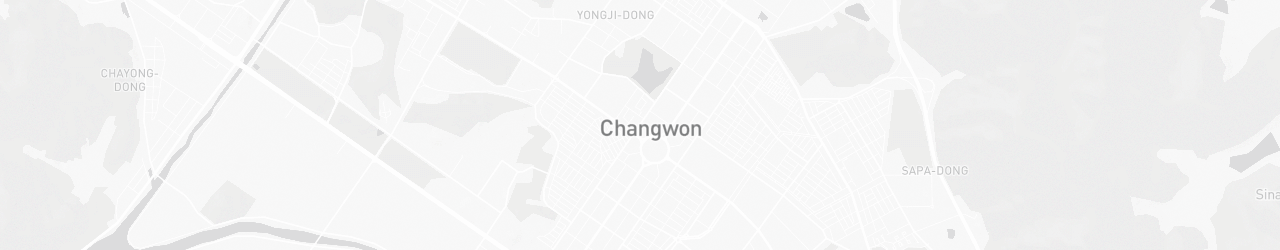 Mapa de Changwon