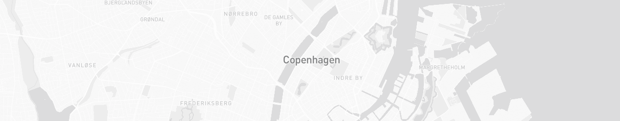 Mapa de Copenhague