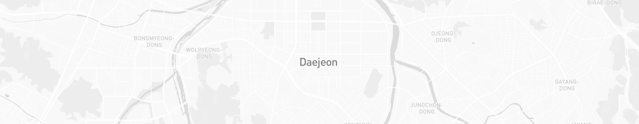 Mapa de Daejeon
