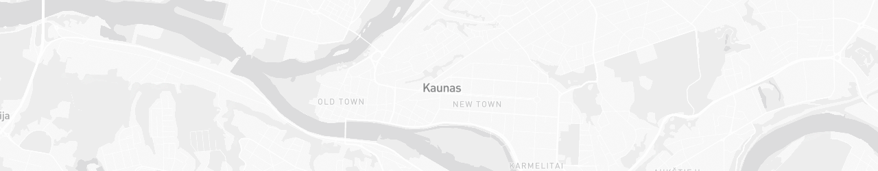 Mapa de Kaunas