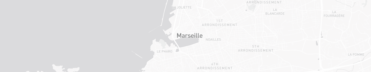 Mapa de Marsella