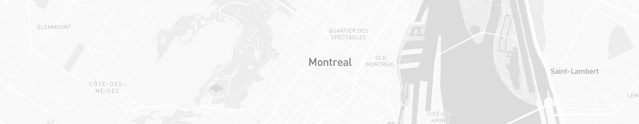 Mapa de Montreal