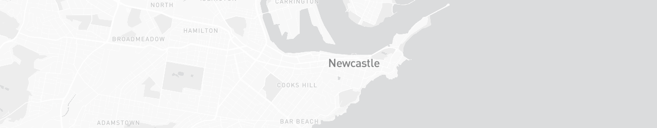 Mapa de Newcastle