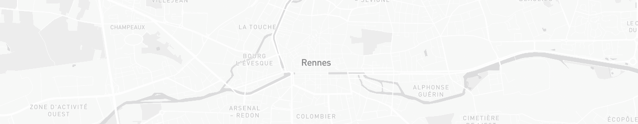 Mapa de Rennes