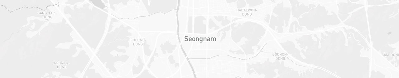 Mapa de Seongnam