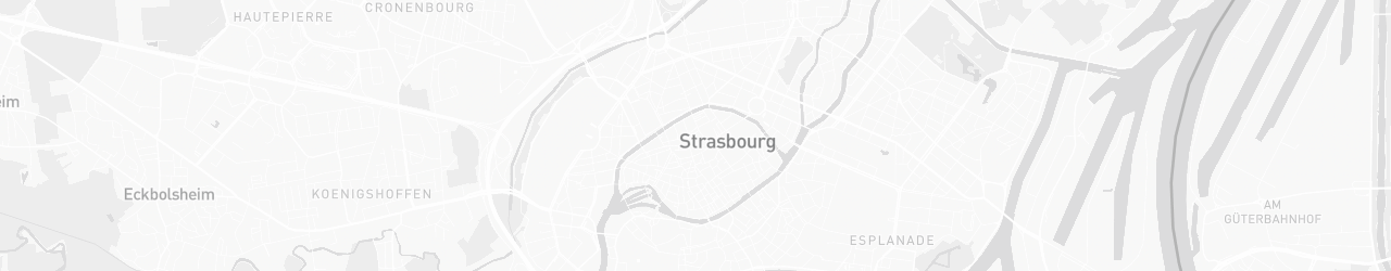 Mapa de Estrasburgo