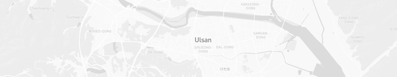 Mapa de Ulsan