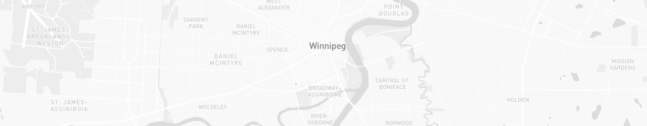 Mapa de Winnipeg