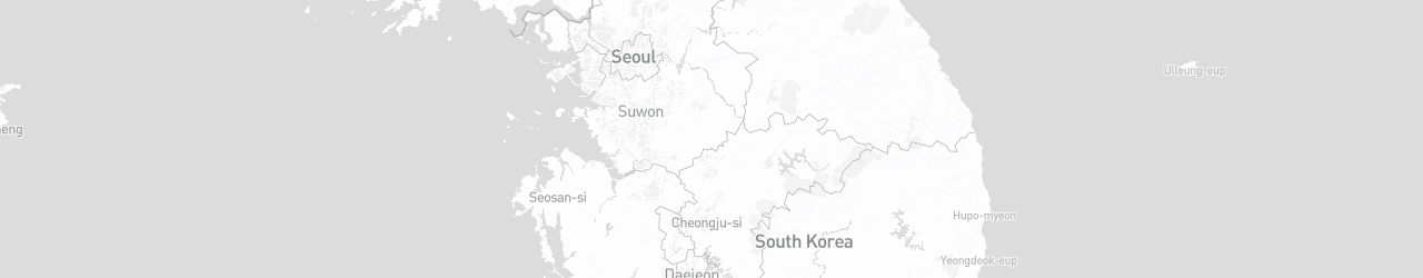 Mapa de Corea del Sur